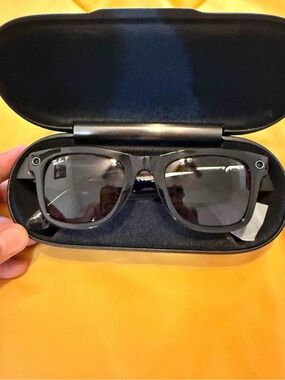Ray-Ban Black Polarized Sunglasses with Case